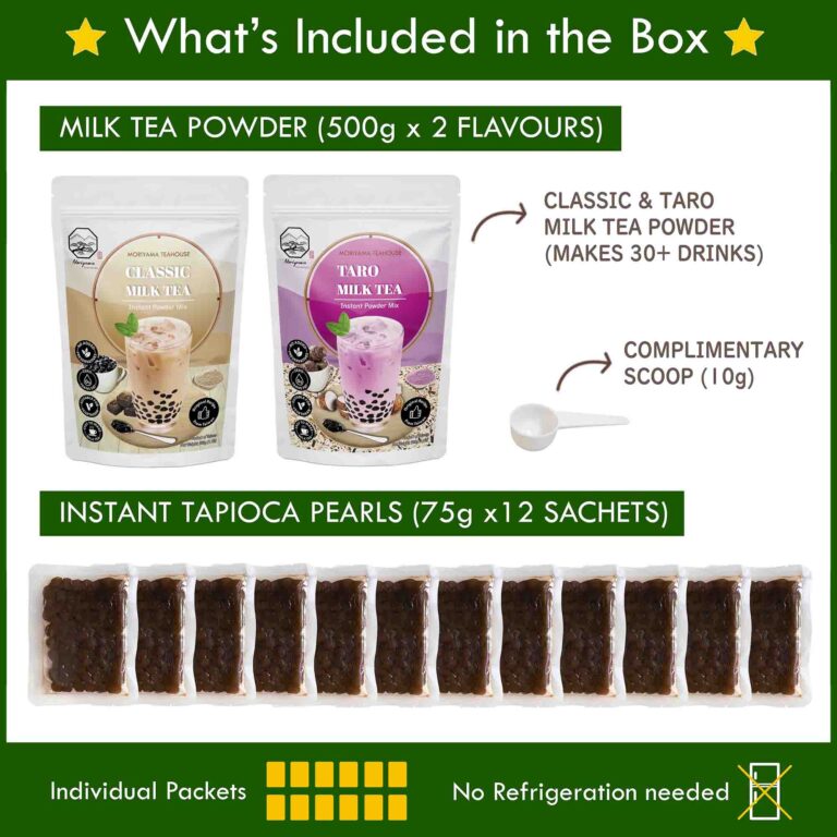 taro bubble tea kit