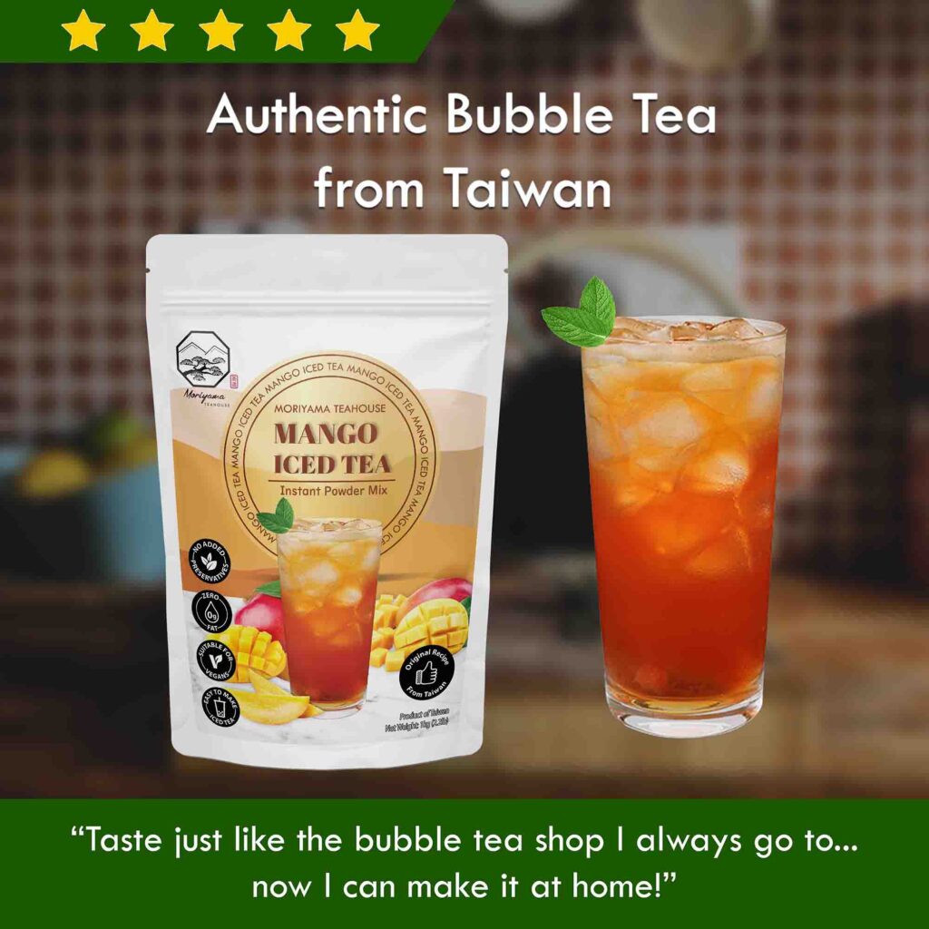 Mango Iced Tea Powder 1kg (30+ drinks) Shop Moriyama Teahouse